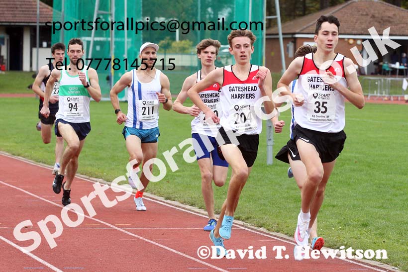 One mile, NECAA Open Meeting, Morpeth, Sunday, October 18th. David T. Hewitson/Sports for All Pics